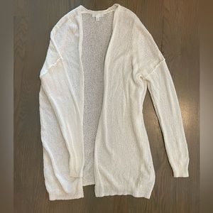 Abound | White Loose Knit Sweater (XS)